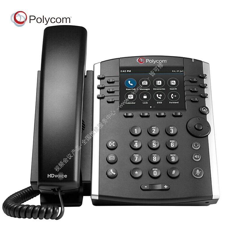 宝利通(POLYCOM) 会议电话机座机  SIP/IP电话 vvx401-维修维保续保-全国指定售后维修服务中心-皆可修科技
