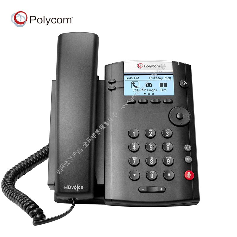 宝利通(POLYCOM) 会议电话机座机 SIP/IP电话 vvx201-维修维保续保-全国指定售后维修服务中心-皆可修科技