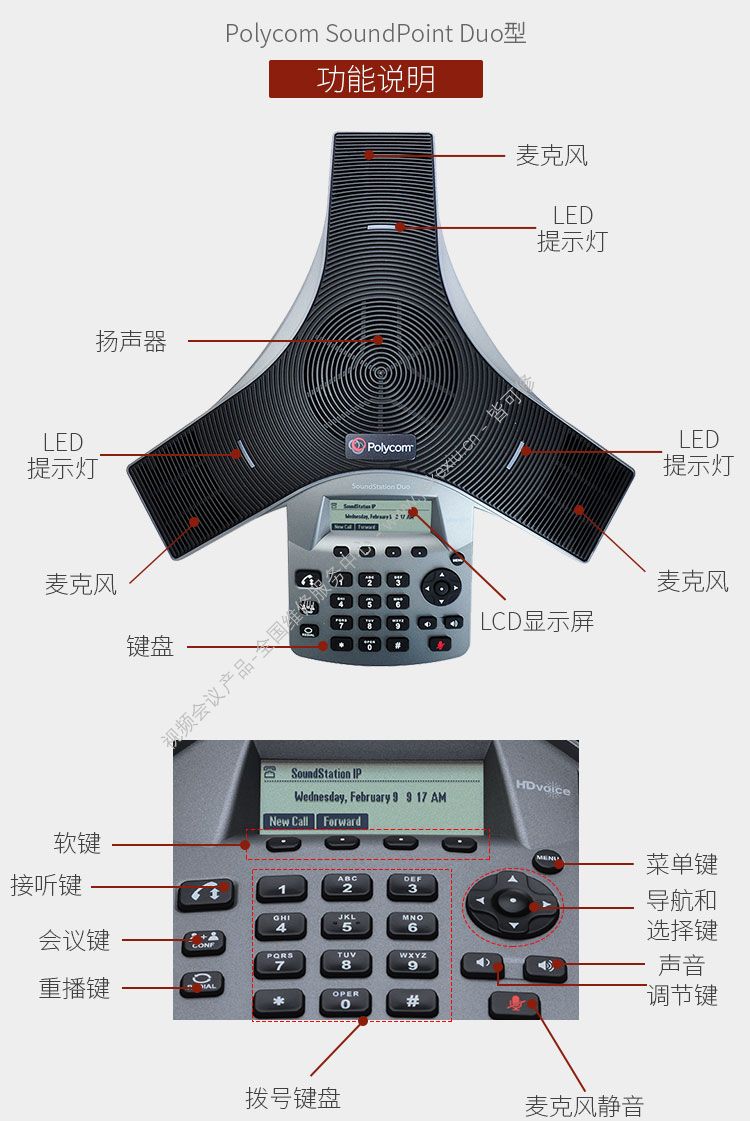 宝利通polycom PSTN/IP双模视频会议系统-全国指定售后维修服务中心-皆可修科技